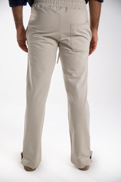 Straight Cotton Pants