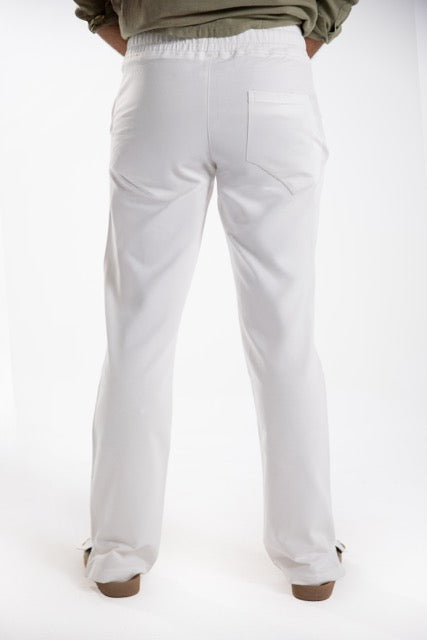 Straight Cotton Pants