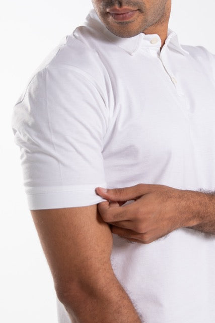 Soft cotton polo