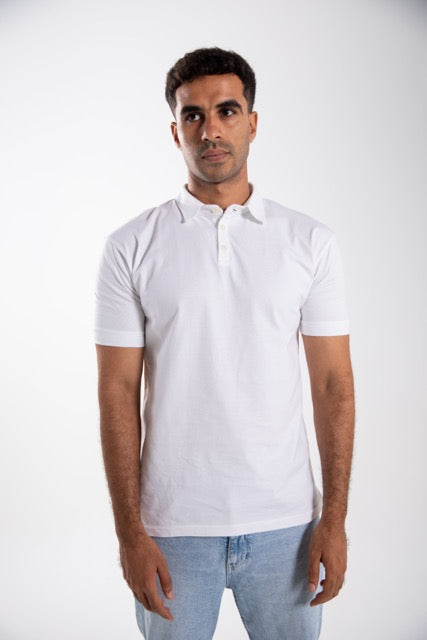 Soft cotton polo