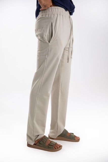 Straight Cotton Pants