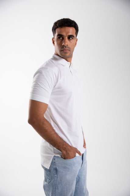 Soft cotton polo