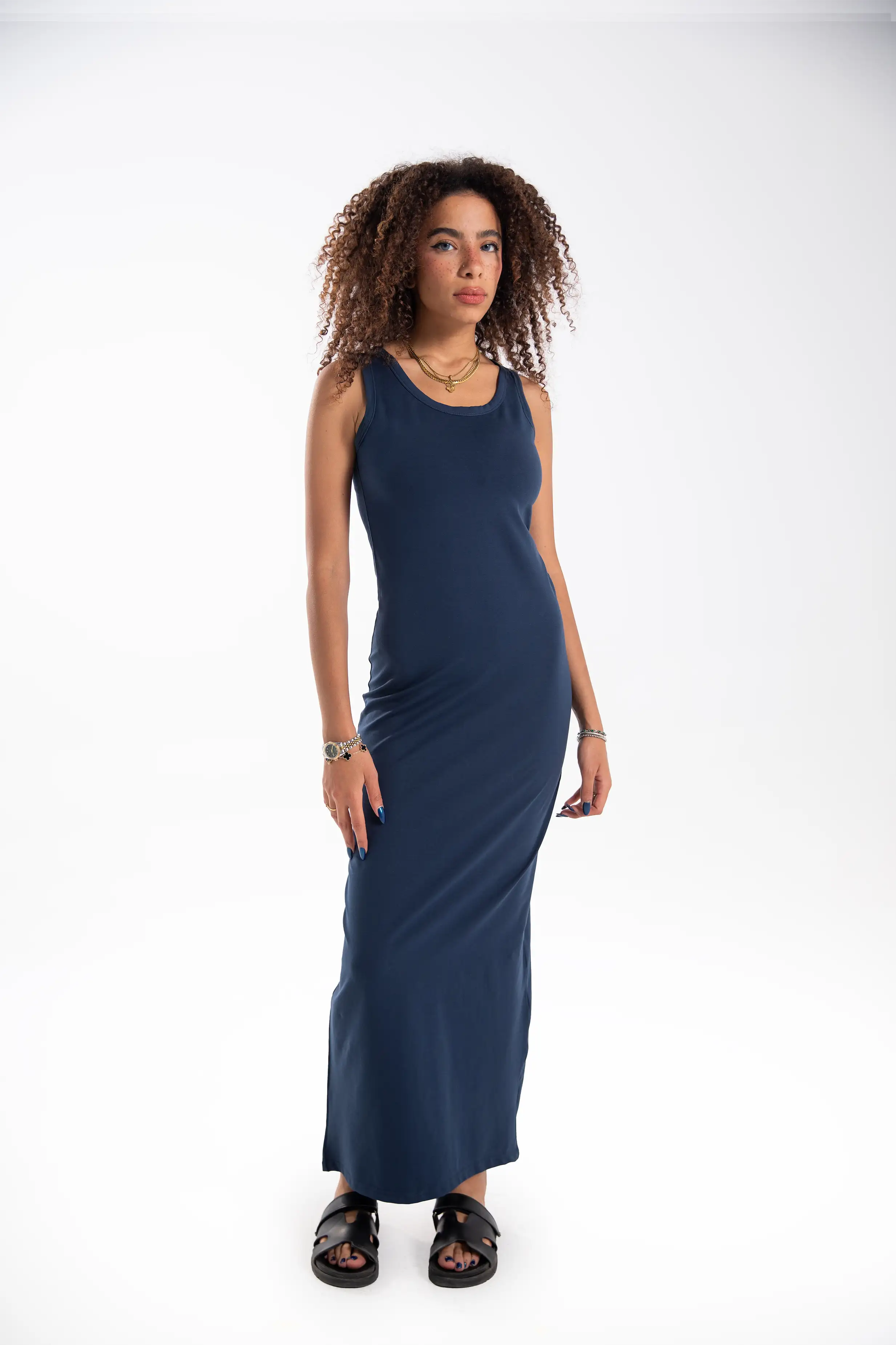 Cotton Maxi Dress