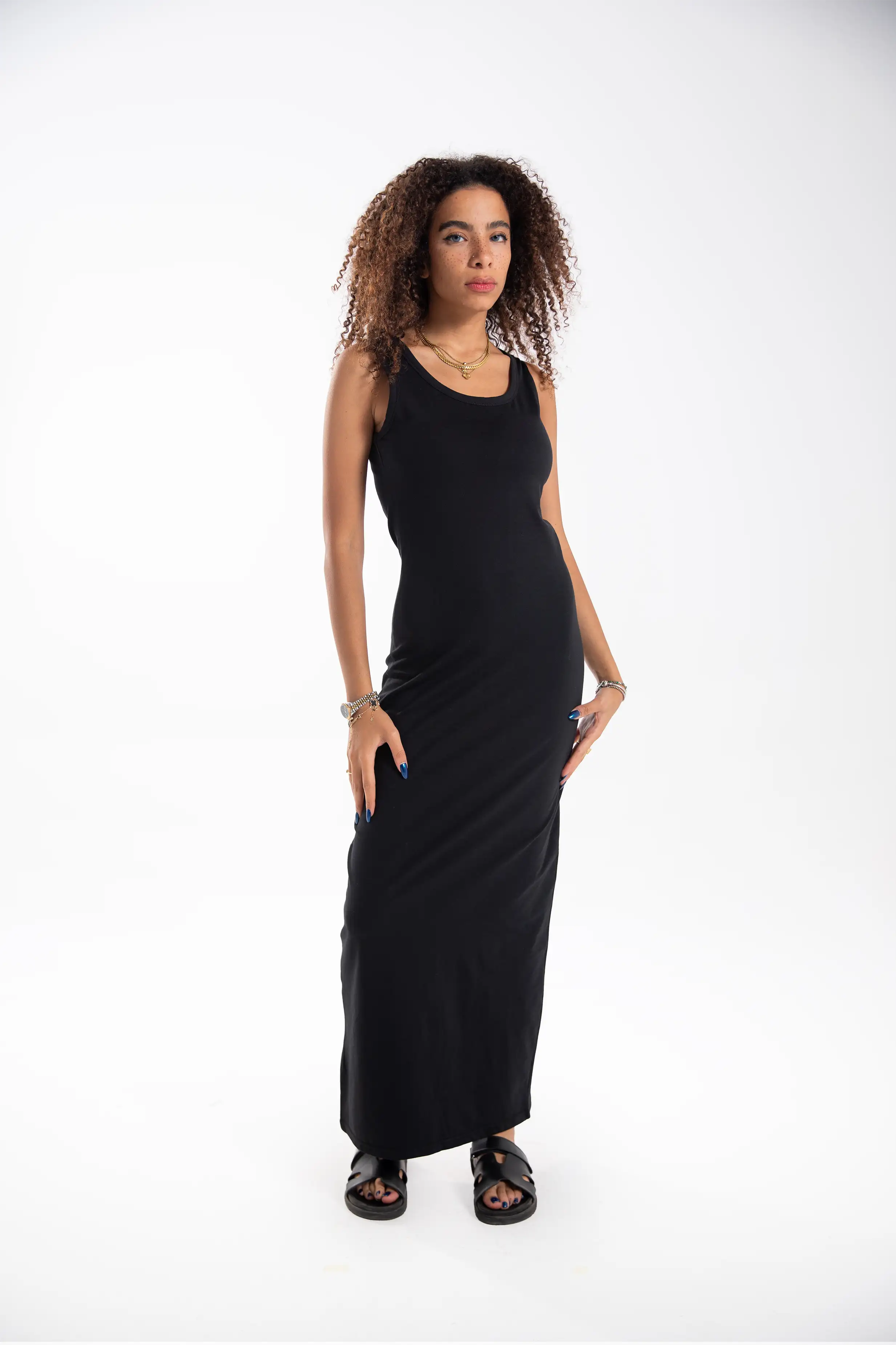 Cotton Maxi Dress