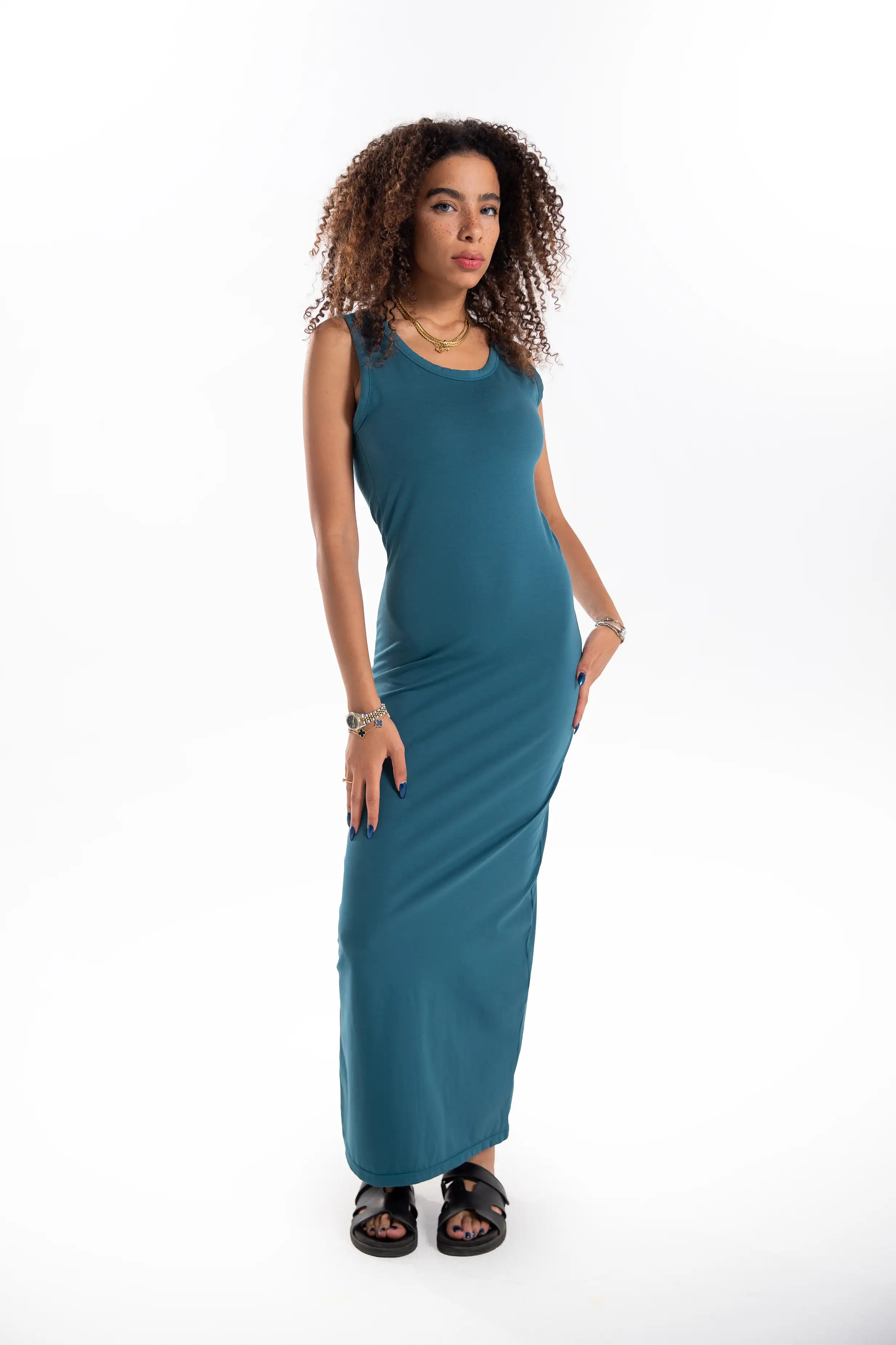 Cotton Maxi Dress