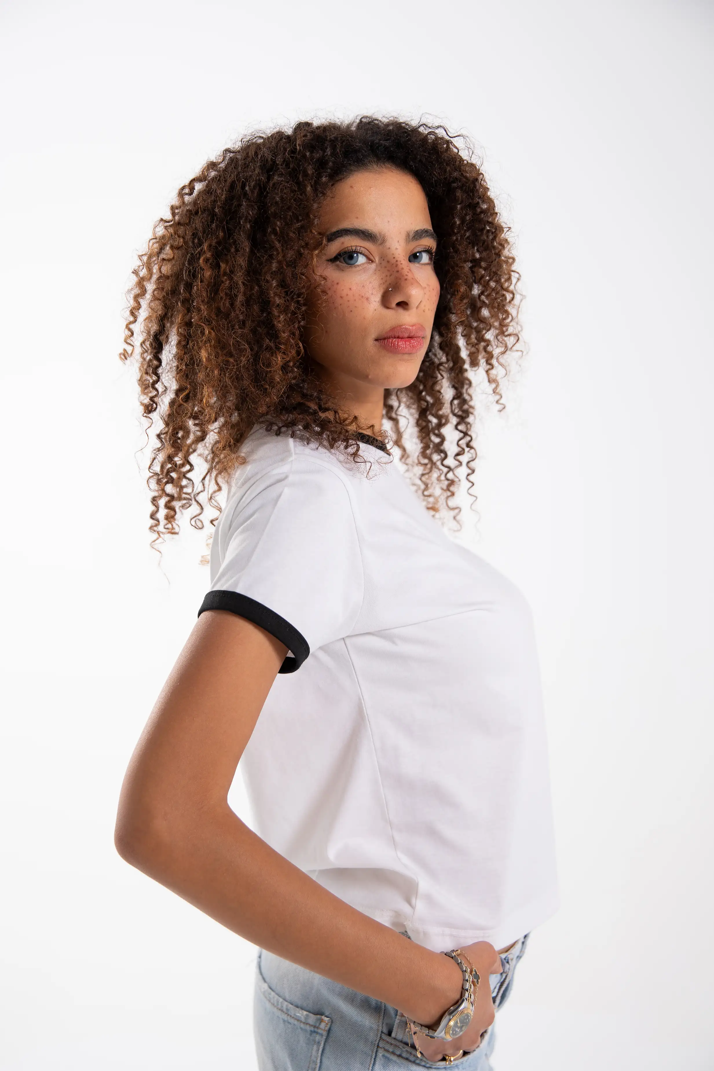 Ringer Crop Tee
